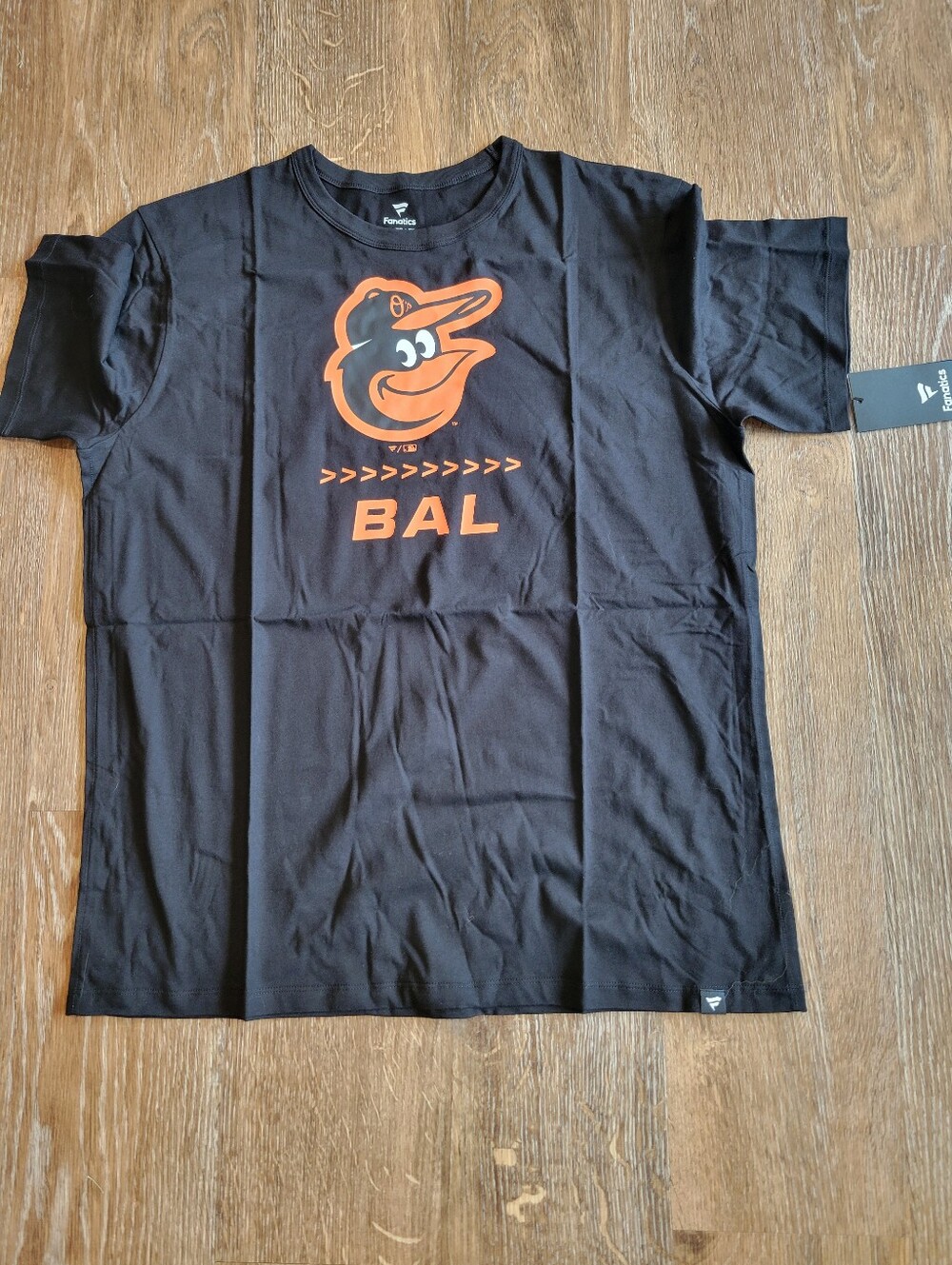 NWT Mens (XL) Fanatics Baltimore Orioles Tshirt Black